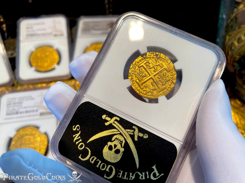 Peru 4 Escudos 1712 "Only 6 Known! 1715 Fleet Shipwreck" NGC 61 16