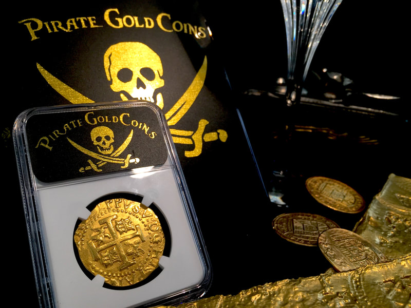 Peru  8 Escudos  1712  "1715 Plate Fleet Shipwreck"  NGC 61  Gold Doubloon 9