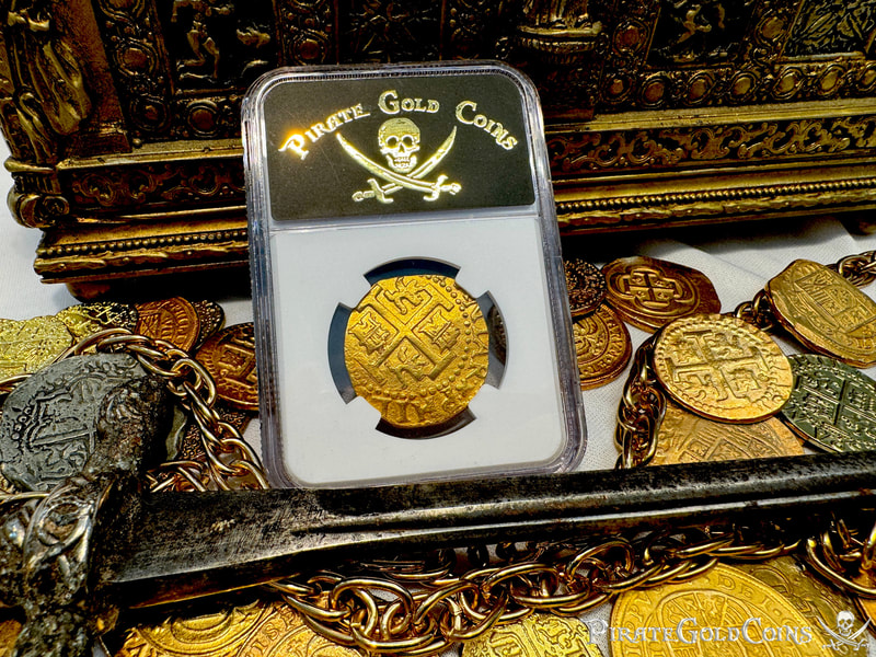 Peru 8 Escudos 1712 "1715 Fleet Shipwreck" NGC 63 35