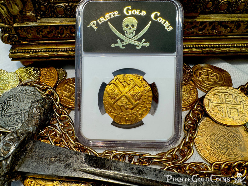 Peru 8 Escudos 1712 "1715 Fleet Shipwreck" NGC 63 14