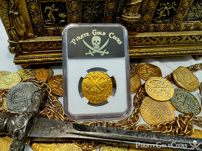 Peru 8 Escudos 1712 "1715 Fleet Shipwreck" NGC 63 42