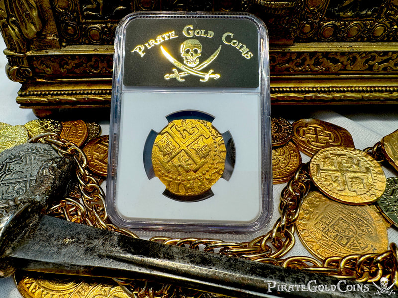 Peru 8 Escudos 1712 "1715 Fleet Shipwreck" NGC 63 43
