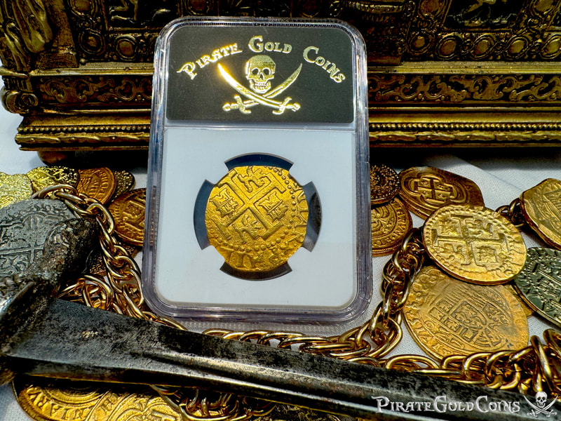 Peru 8 Escudos 1712 "1715 Fleet Shipwreck" NGC 63 44