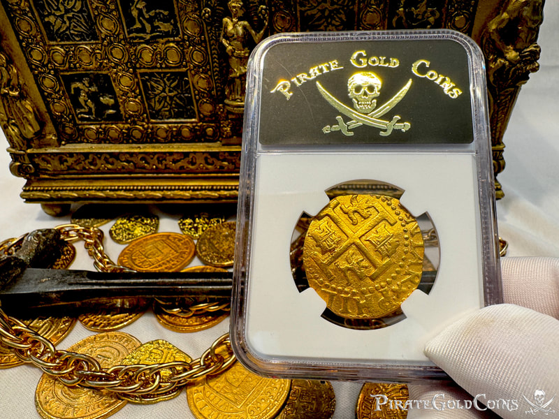 Peru 8 Escudos 1712 "1715 Fleet Shipwreck" NGC 63 31