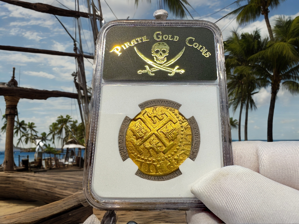 Peru 8 Escudos 1712 "1715 Fleet Shipwreck" NGC 63 3