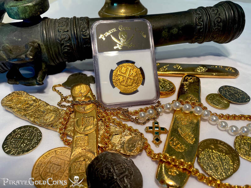 Peru 8 Escudos 1713 "Double Dated - 1715 Fleet Shipwreck" NGC 61 24