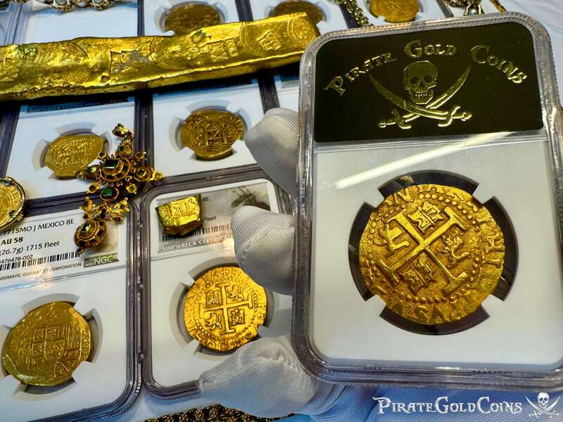 Peru 8 Escudos 1713 "2nd Finest - 1715 Fleet Shipwreck" NGC 63 12