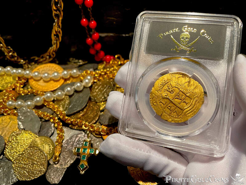 Peru 8 Escudos 1715 PCGS UNC 16