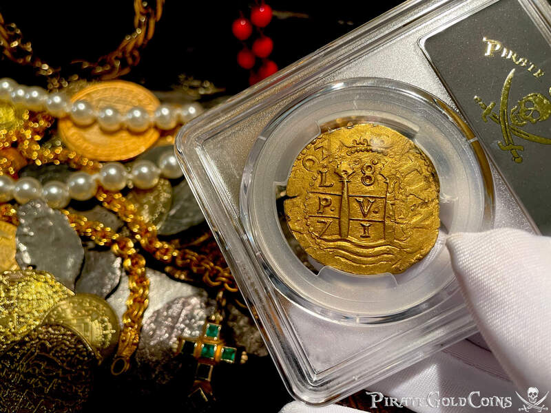Peru 8 Escudos 1715 PCGS UNC 8