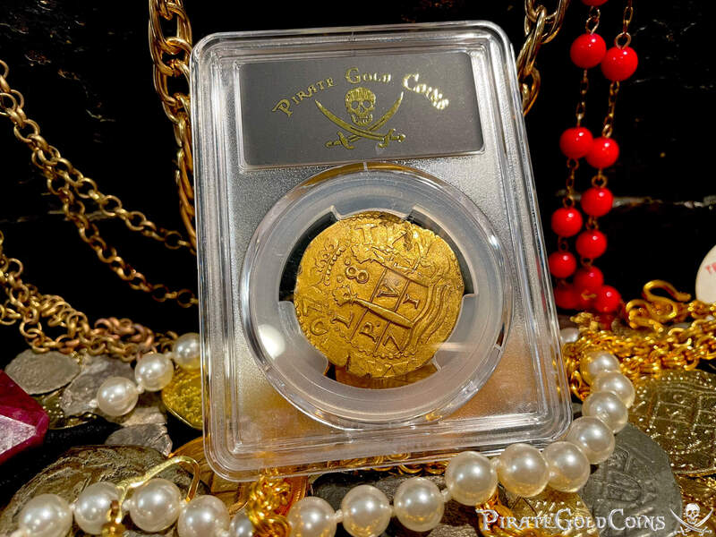 Peru 8 Escudos 1715 PCGS UNC 27