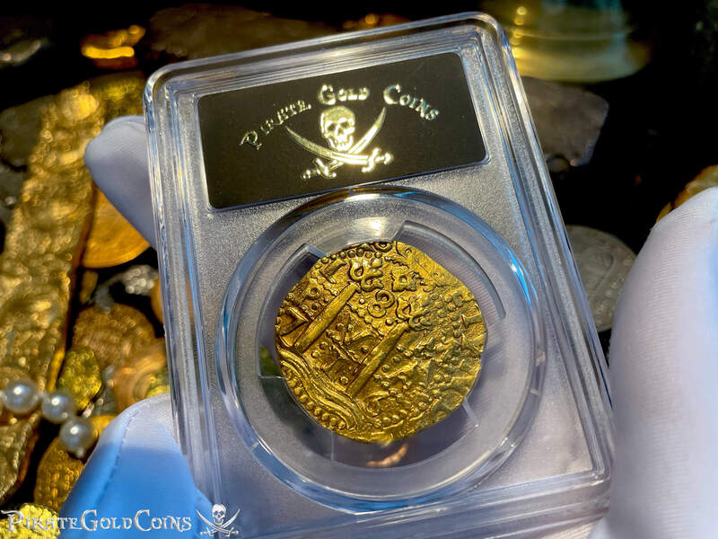 Peru 8 Escudos 1716 "Blood Tears- Mourning the Fleet Wreck" PCGS AU 10