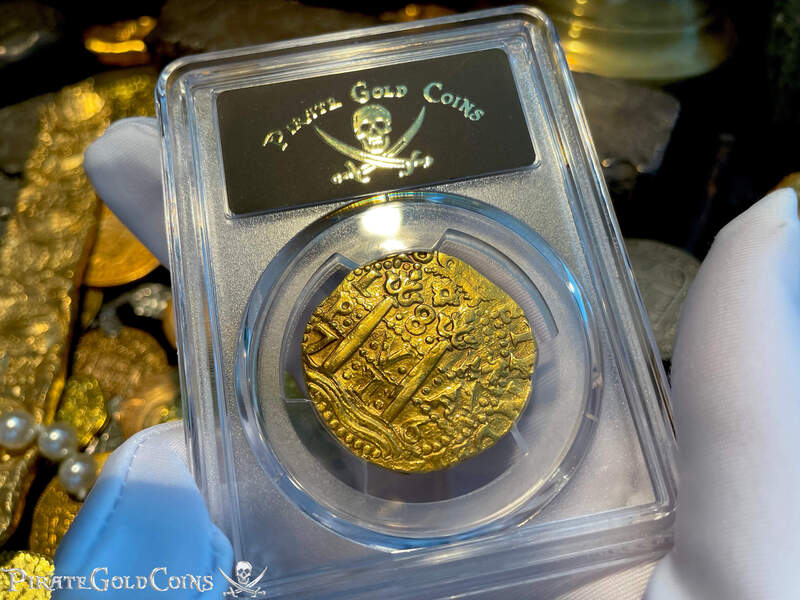 Peru 8 Escudos 1716 "Blood Tears- Mourning the Fleet Wreck" PCGS AU 11