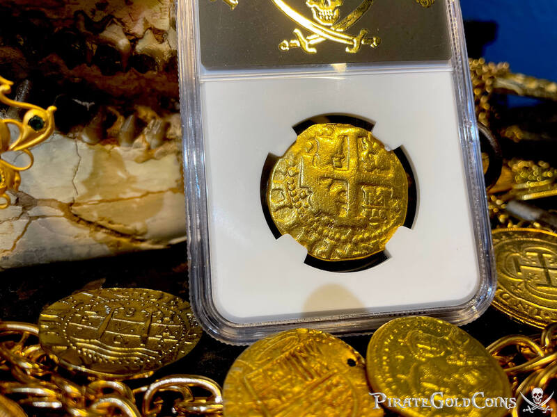 Peru 8 Escudos 1718 "Blood Tears Mourning 1715 Fleet" NGC VF 11