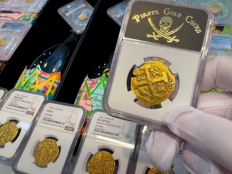 Peru 8 Escudos 1724 "Only 3 Graded" NGC 45 66