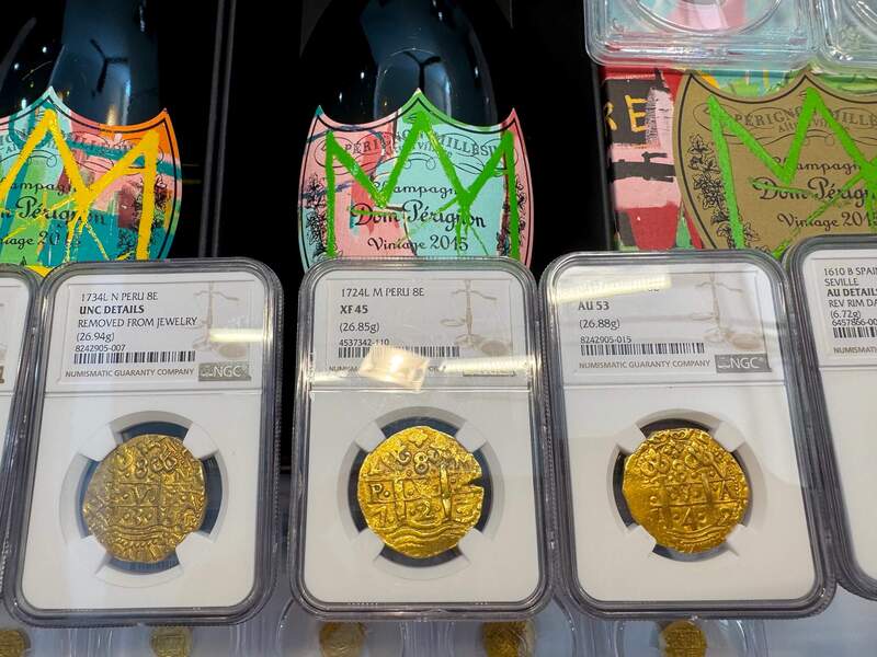 Peru 8 Escudos 1724 "Only 3 Graded" NGC 45 22