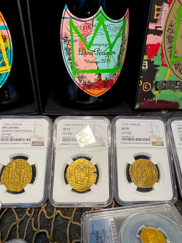 Peru 8 Escudos 1724 "Only 3 Graded" NGC 45 28