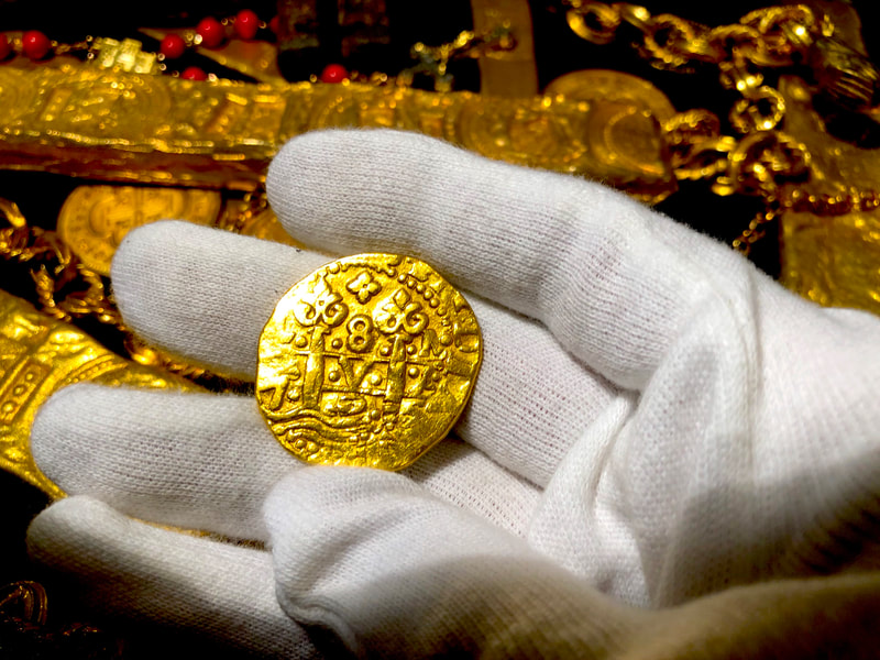 Peru 8 Escudos 1725 "Luis I"  RAW  ​Treasure Jewelry 7