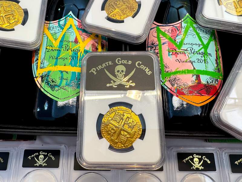 Peru 8 Escudos 1734 "Philip V" NGC UNC 18