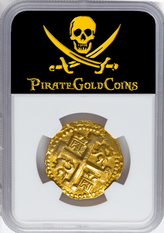 Peru 8 Escudos 1734 "Philip V" NGC UNC 31