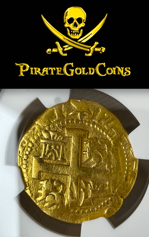 Peru 8 Escudos 1735 "Double Dated - Star of Lima" NGC VF 18