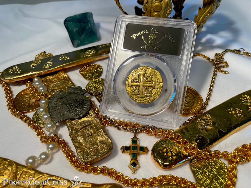 Peru 8 Escudos 1735 "Full, Bold Cross" PCGS XF 24