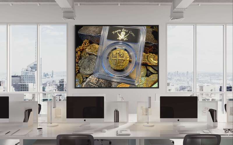 Peru 8 Escudos 1735 "Full, Bold Cross" PCGS XF 28