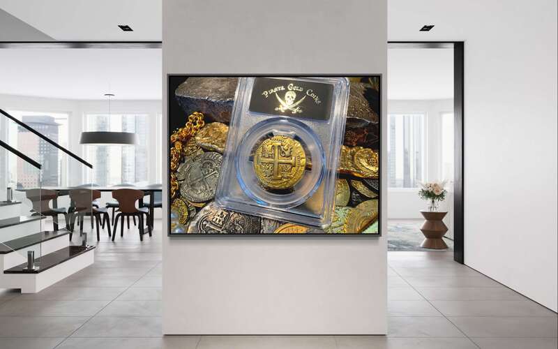 Peru 8 Escudos 1735 "Full, Bold Cross" PCGS XF 20