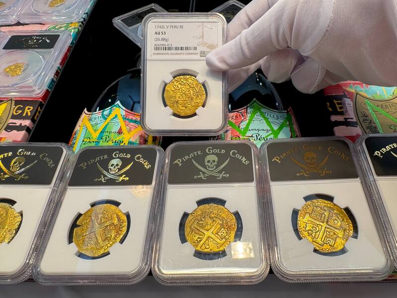 Peru 8 Escudos 1742 "Only 6 Graded NGC" NGC 53 11