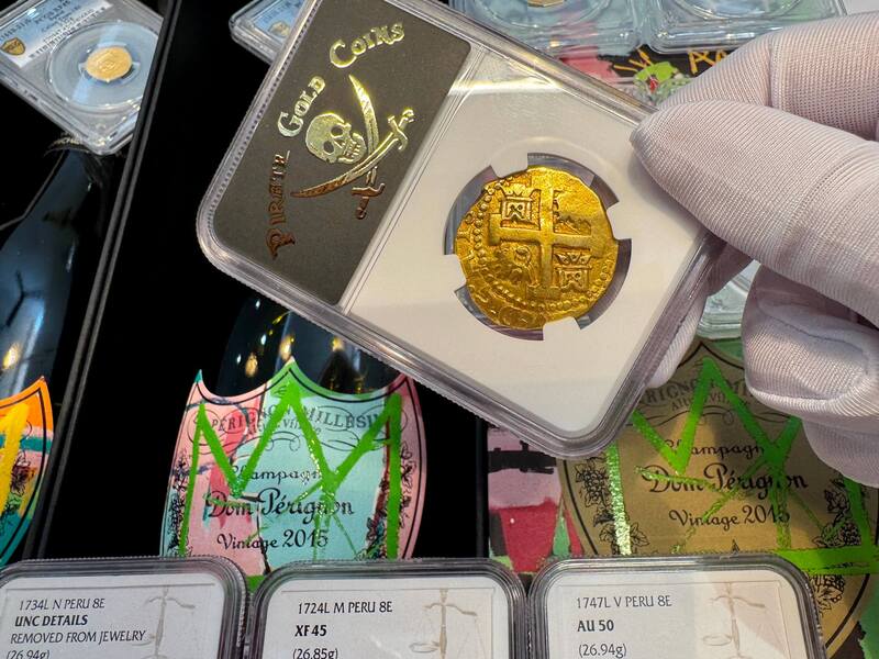 Peru 8 Escudos 1742 "Only 6 Graded NGC" NGC 53 21