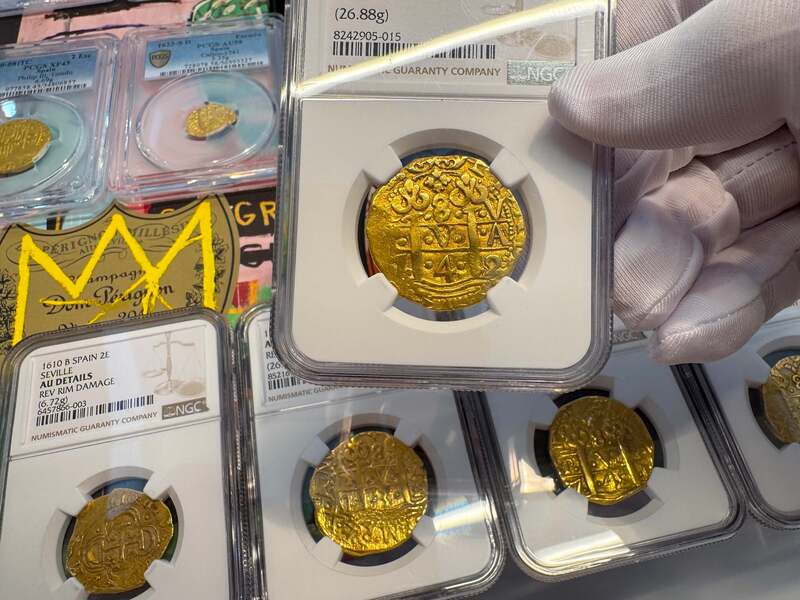 Peru 8 Escudos 1742 "Only 6 Graded NGC" NGC 53 22