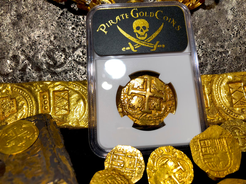 Peru 8 Escudos 1750 Double Dated "La Luz Shipwreck" NGC 55 10