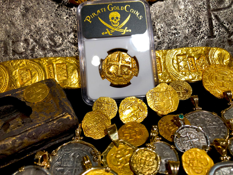 Peru 8 Escudos 1750 Double Dated "La Luz Shipwreck" NGC 55 15