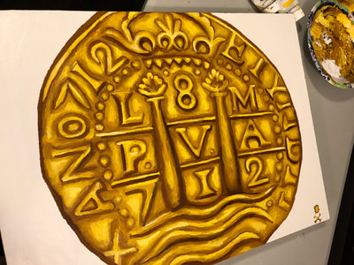 Treasure Paintings by JR Bissell: "Peru 1712" | JR Bissell 29