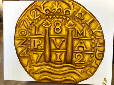 Treasure Paintings by JR Bissell: "Peru 1712" | JR Bissell 32