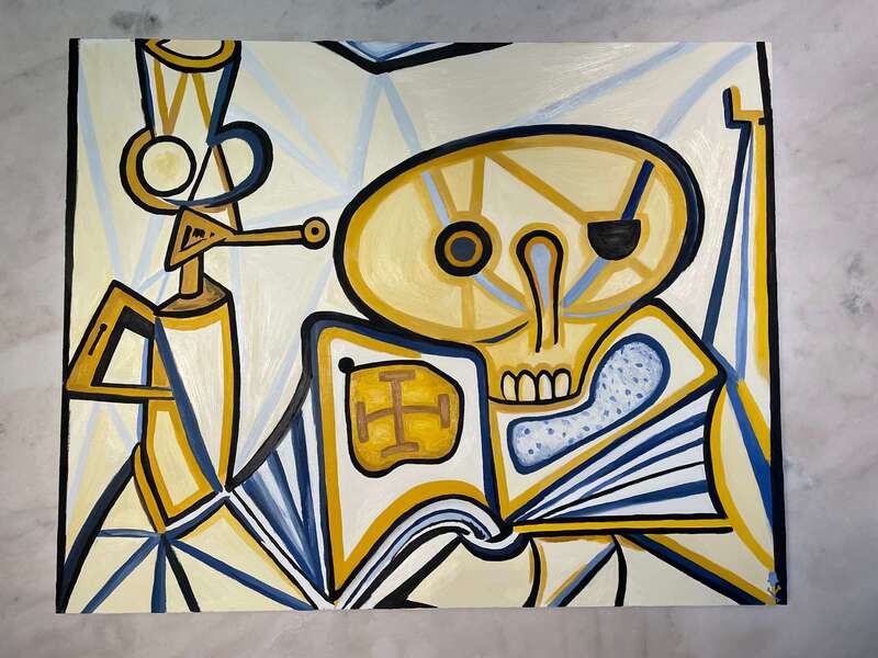Treasure Paintings by JR Bissell: A Pirate Rendition of Pablo Picasso 10