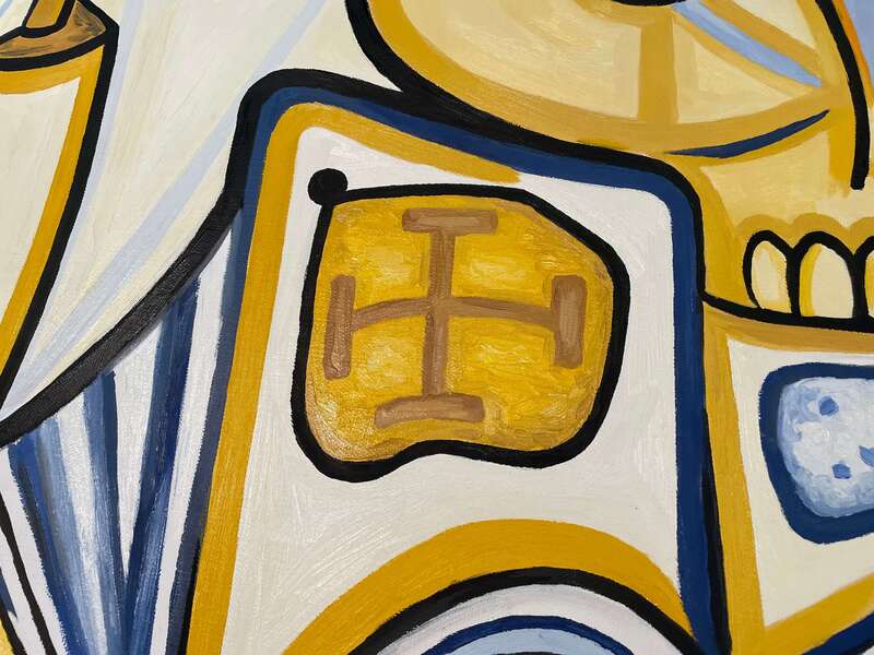 Treasure Paintings by JR Bissell: A Pirate Rendition of Pablo Picasso 17