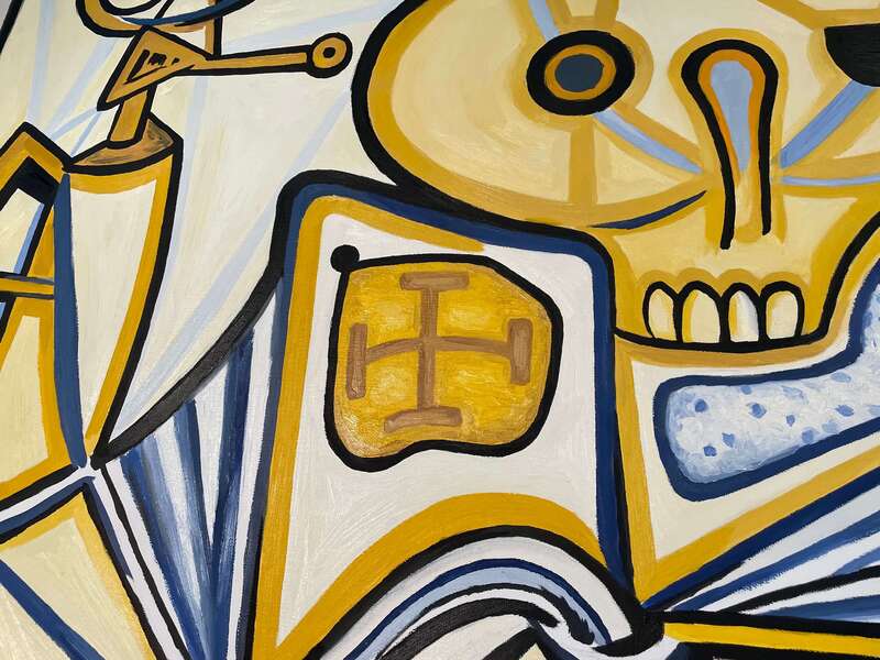 Treasure Paintings by JR Bissell: A Pirate Rendition of Pablo Picasso 18