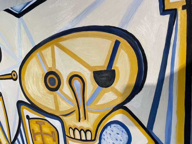 Treasure Paintings by JR Bissell: A Pirate Rendition of Pablo Picasso 36