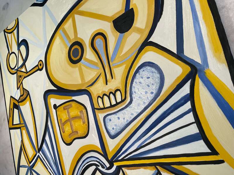 Treasure Paintings by JR Bissell: A Pirate Rendition of Pablo Picasso 21