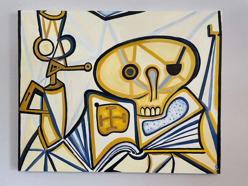 Treasure Paintings by JR Bissell: A Pirate Rendition of Pablo Picasso 30