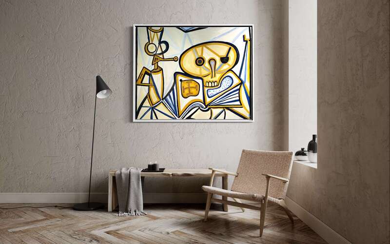 Treasure Paintings by JR Bissell: A Pirate Rendition of Pablo Picasso 2