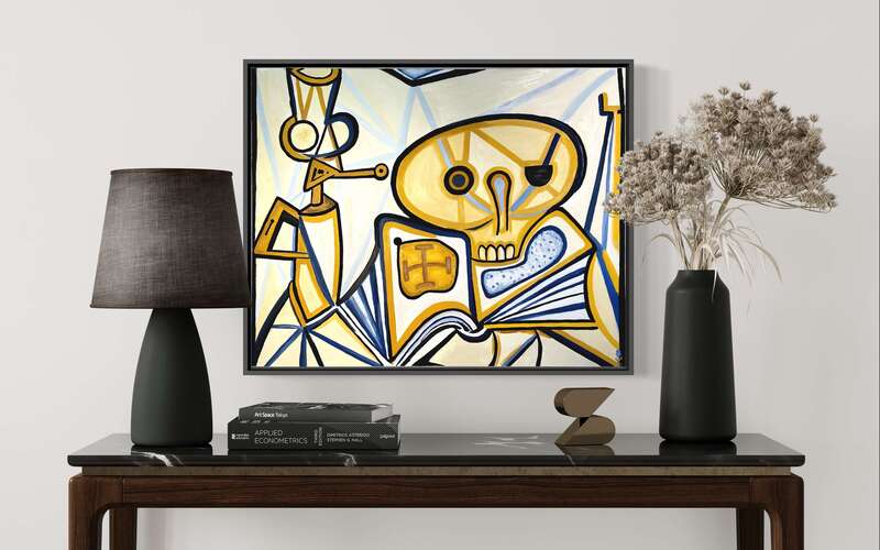 Treasure Paintings by JR Bissell: A Pirate Rendition of Pablo Picasso 9