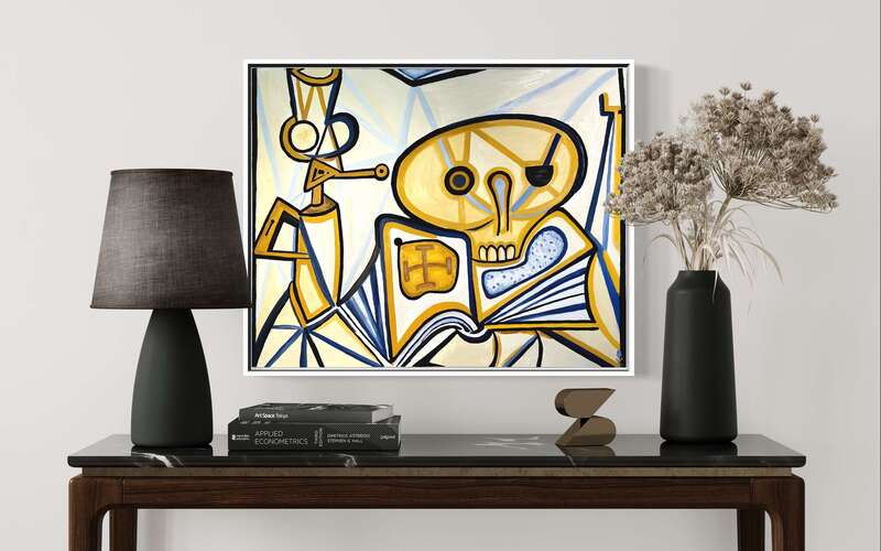 Treasure Paintings by JR Bissell: A Pirate Rendition of Pablo Picasso 16
