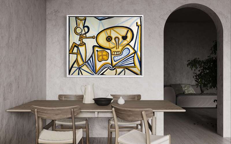 Treasure Paintings by JR Bissell: A Pirate Rendition of Pablo Picasso 31