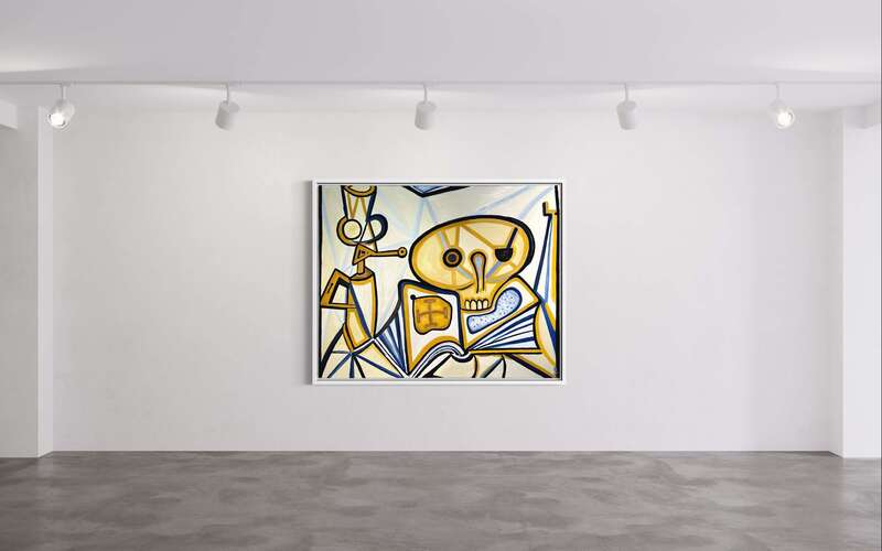 Treasure Paintings by JR Bissell: A Pirate Rendition of Pablo Picasso 32