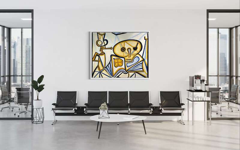 Treasure Paintings by JR Bissell: A Pirate Rendition of Pablo Picasso 22