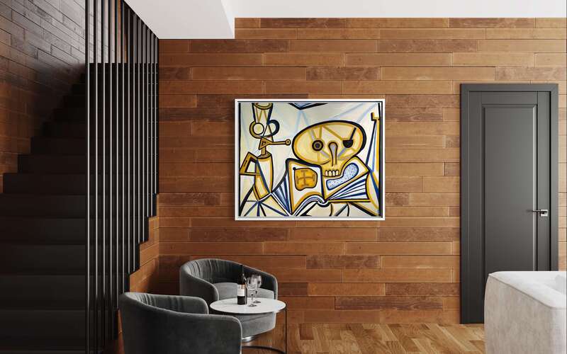 Treasure Paintings by JR Bissell: A Pirate Rendition of Pablo Picasso 23