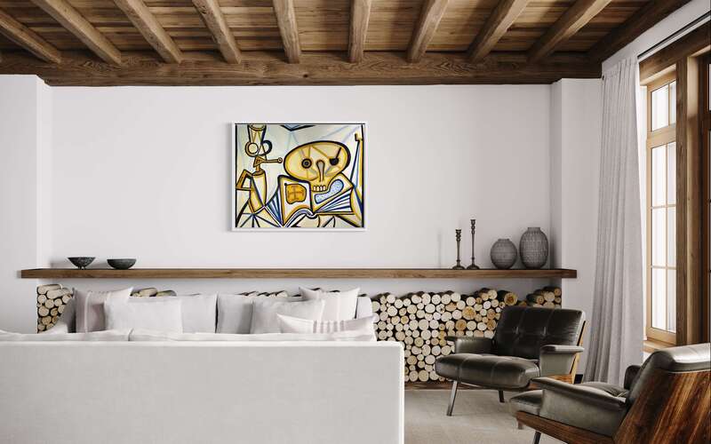 Treasure Paintings by JR Bissell: A Pirate Rendition of Pablo Picasso 20