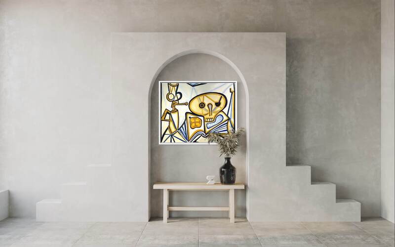 Treasure Paintings by JR Bissell: A Pirate Rendition of Pablo Picasso 27