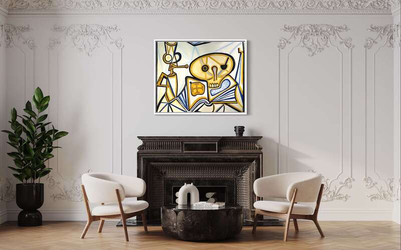 Treasure Paintings by JR Bissell: A Pirate Rendition of Pablo Picasso 29